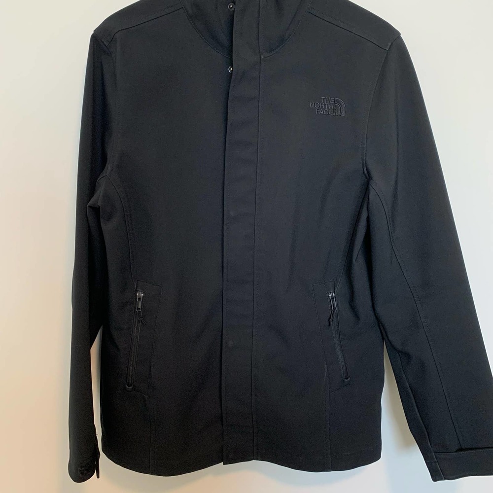 The North Face Mens Jacket Size Medium Black  Full Zip-up - Picture 2 of 16